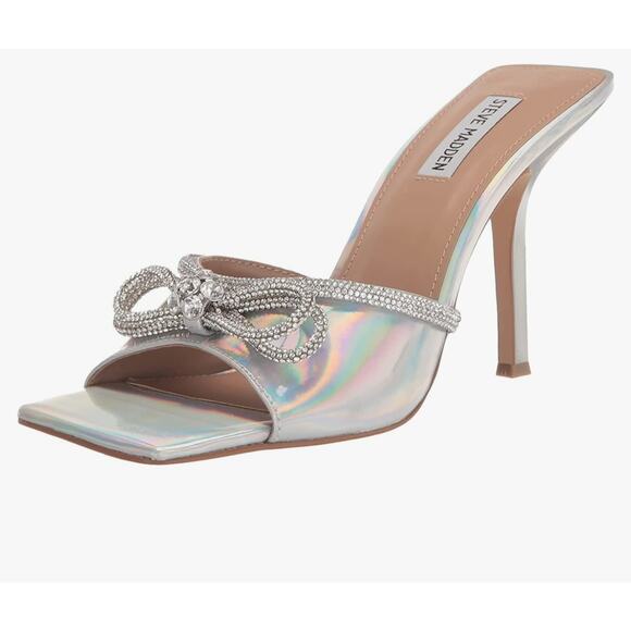 Steve Madden Women's Embellish Dress Sandal | Iridescent  SZ 9. MSRP 110 - Picture 5 of 7
